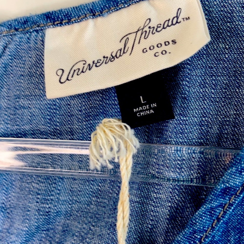 Universal Thread Light Blue Denim Tank Top - Picture 5 of 10
